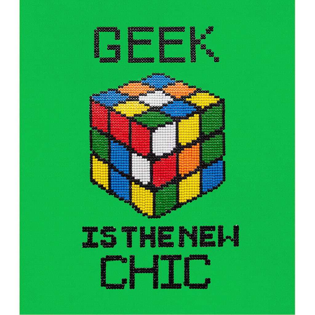 Camelot Diamond Dotz Rubiks Cube Geek is de nieuwe chic